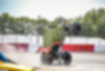 roarin rex monster truck slap wheelie