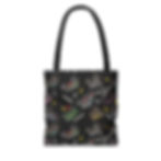 2X Monster Trucks Patterned Tote Bag mockup