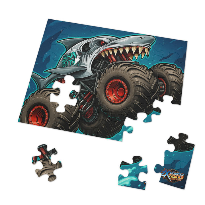 Shark Bite Jigsaw puzzle mockup